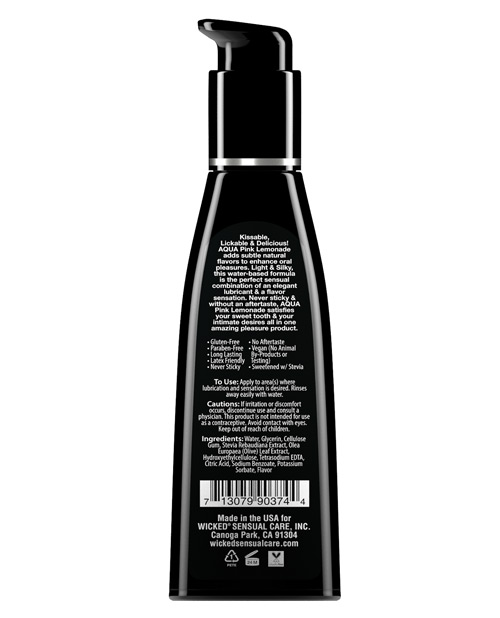 Wicked Sensual Care Waterbased Lubricant - Image 2