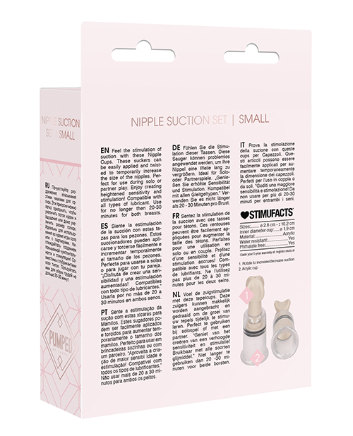 Shots Pumped Nipple Set - Image 2