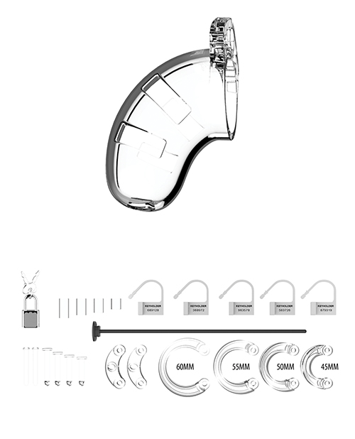 Shots Man Cage W/silicone Urethral Sounding - Image 3