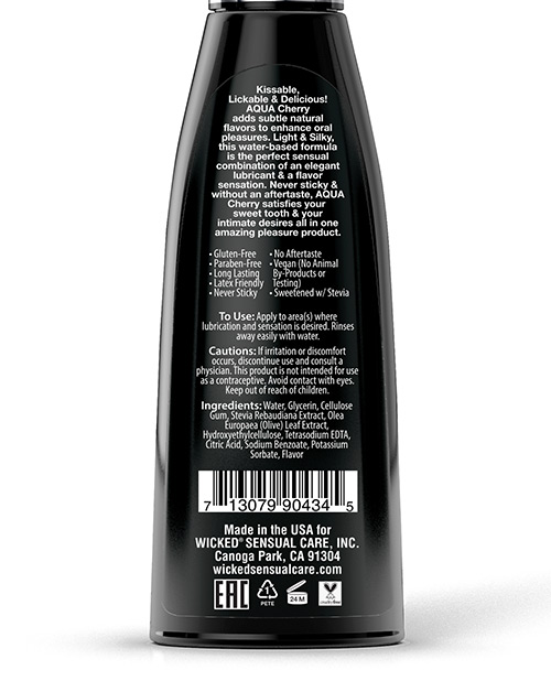 Wicked Sensual Care Aqua Water Based Lubricant - Image 2