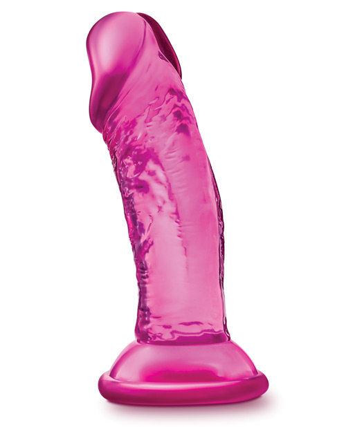 "Blush B Yours Sweet N Small 4"" Dildo W/ Suction Cup" - Image 2