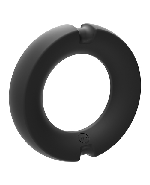 Kink Hybrid Silicone Covered Metal Cock Ring - Image 3