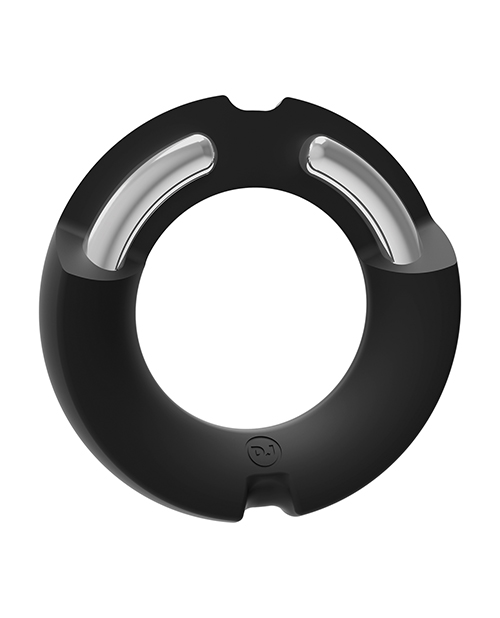 Kink Hybrid Silicone Covered Metal Cock Ring - Image 4