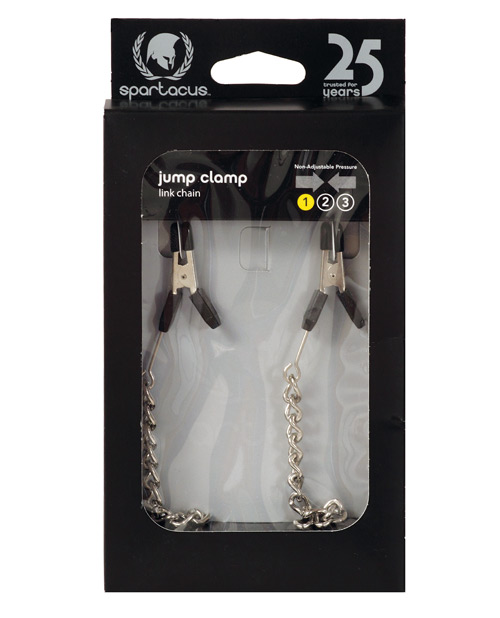 Spartacus Cable Nipple Clamps W/silver Chain