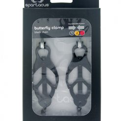 Spartacus Black Butterfly Style Nipple Clamps W/chain