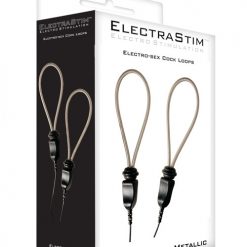 Electrastim Accessory - Metallic Adjustable Cock Loops
