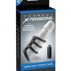 Fantasy X-tensions Vibrating Power Cage - Black