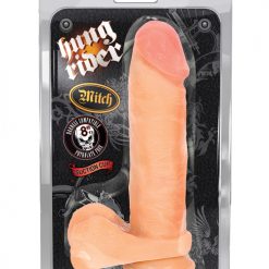 Blush Hung Rider Mitch 8" Dildo W/suction Cup - Flesh