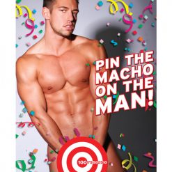 Bachelorette Party Favors Pin The Macho On The Man Game