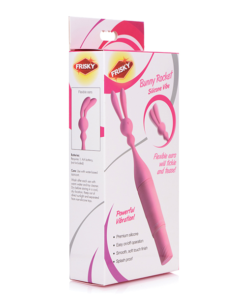 Frisky Bunny Rocket Silicone Vibe