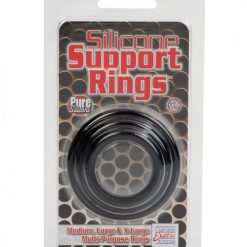 Silicone Support Rings - Black