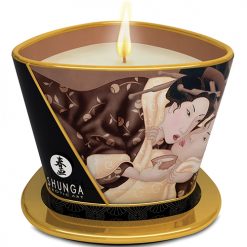 Shunga Massage Candle Excitation - 5.7 Oz Intoxicating Chocolate