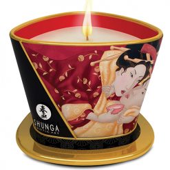 Shunga Massage Candle Romance - 5.7 Oz Strawberry Wine