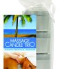 Earthly Body Massage Candle Trio Gift Bag - 2 Oz Skinny Dip, Dreamsicle, & Guavalva