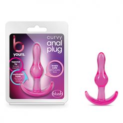 Blush B Yours Curvy Anal Plug - Pink