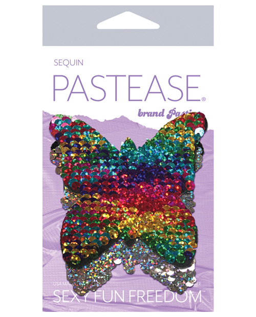 Pastease Color Changing Flip Sequins Butterfly - Rainbow O/s