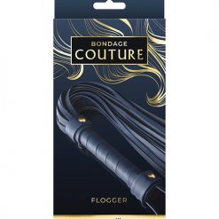 Bondage Couture Flogger - Blue