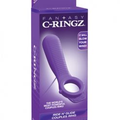 Fantasy C-ringz Ride N' Glide Couples Ring - Purple