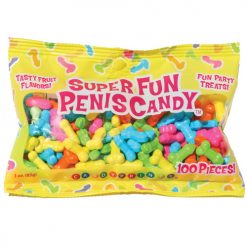 Super Fun Penis Candy - 100 Pcs Per 3 Oz Bag