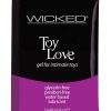 Wicked Sensual Care Toy Love Water Based Lubricant - .1 Oz Fragrance Free