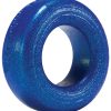 Oxballs Silicone Cock T Cock Ring - Blueballs