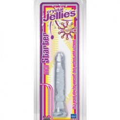 Crystal Jellies 6" Anal Starter - Clear