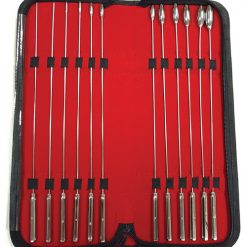 Rouge Stainless Steel Rosebud Dilator Set - Set Of 12