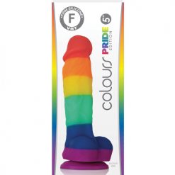 Colours Pride Edition 5" Dong W/suction Cup