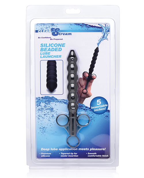 Cleanstream Silicone Beaded Lubricant Launcher - Black