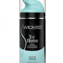Wicked Sensual Care Toy Breeze Water Based Cooling Lubricant - 3.3 Oz