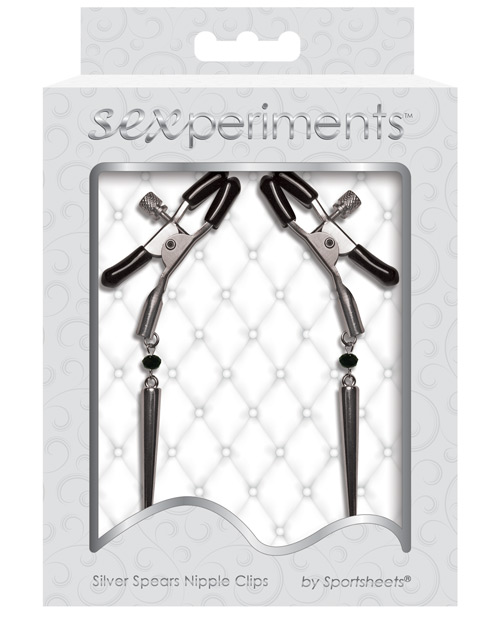 Sexperiments Silver Spears Nipple Clamps