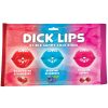 Dicklips Edible Gummy Cock Rings - Asst. Flavors Pack Of 3