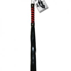 Sex & Mischief Stripe Flogger - Black/red