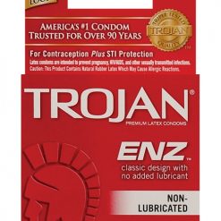 Trojan Enz Non-lubricated - Box Of 3