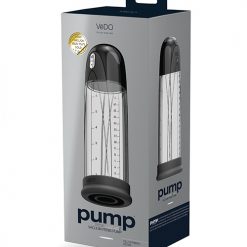Vedo Pump Rechargeable Vacuum Penis Pump - Just Black