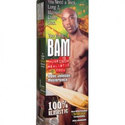 Bam Realistic Cock - Brown