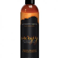 Intimate Earth Energizing Massage Oil - 120 Ml Orange & Ginger