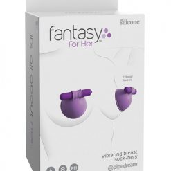 Fantasy For Her Vibrating Breast Suck-hers