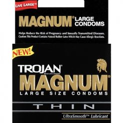 Trojan Magnum Thin Condoms - Box Of 3