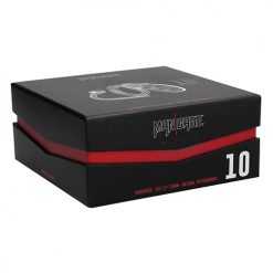 Shots Man Cage Chastity 3.5" Cock Cage W/plug Model 10 - Clear