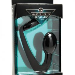 Master Series Silicone Cock Ring W/anal Plug # 1