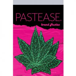 Pastease Glitter Marijuana Leafs - Green O/s