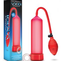 Blush Performance Vx101 Male Enhancement Pump - Red
