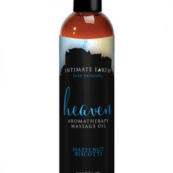 Intimate Earth Heaven Massage Oil - 120 Ml Hazelnut Biscotti