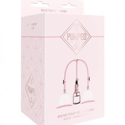 Shots Pumped Breast Pump Set - Medium Rose Gold