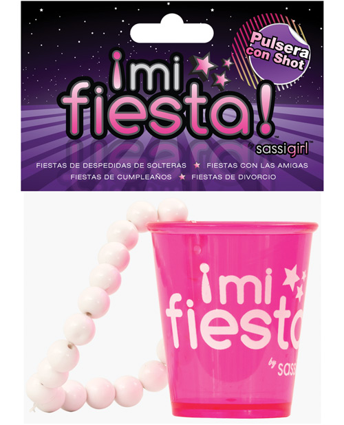 Mi Fiesta Pulsera Con Shot By Sassi Girl - Pink