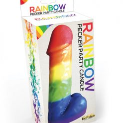 Rainbow Pecker Party Candle