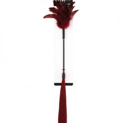 Sex & Mischief Enchanted Feather Tickler - Black