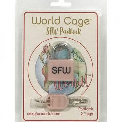 World Cage Sfw Padlock W/2 Keys