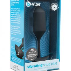 B-vibe Vibrating Weighted Snug Plug Xl - 247 G Black